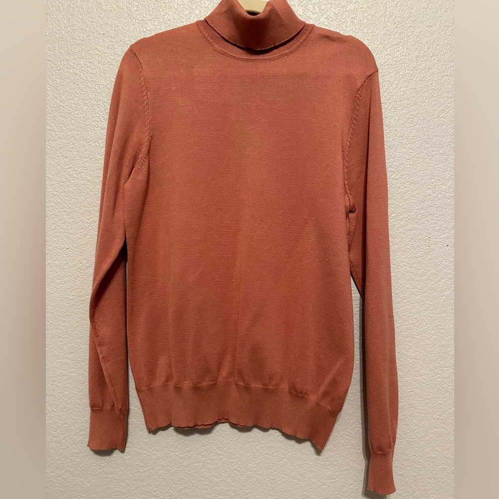 MADISON GRAY women’s coral turtleneck shirt